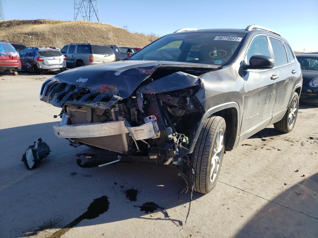 Photo 2 from auction – 2018 JEEP CHEROKEE L with VIN 1C4PJMDXXJD533185