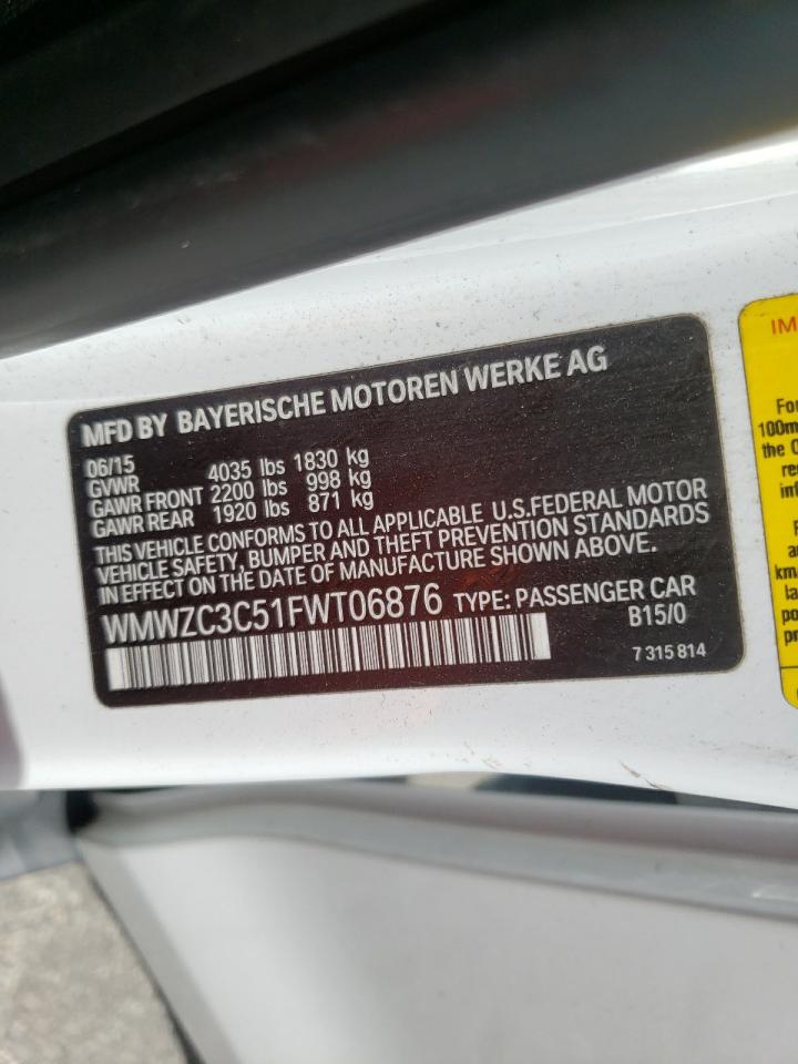 Photo 10 from auction – 2015 MINI COOPER S C with VIN WMWZC3C51FWT06876