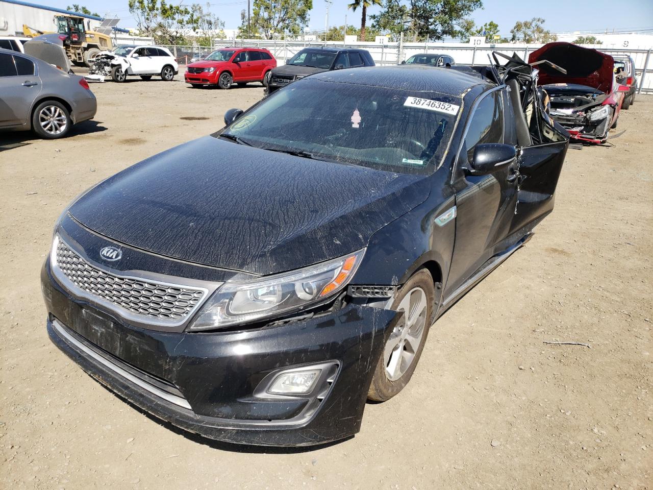 Photo 2 from auction – 2015 KIA OPTIMA HYB with VIN KNAGM4ADXF5078807