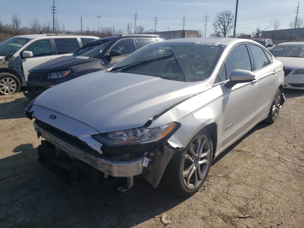 Photo 2 from auction – 2017 FORD FUSION with VIN 3FA6P0LU4HR190780