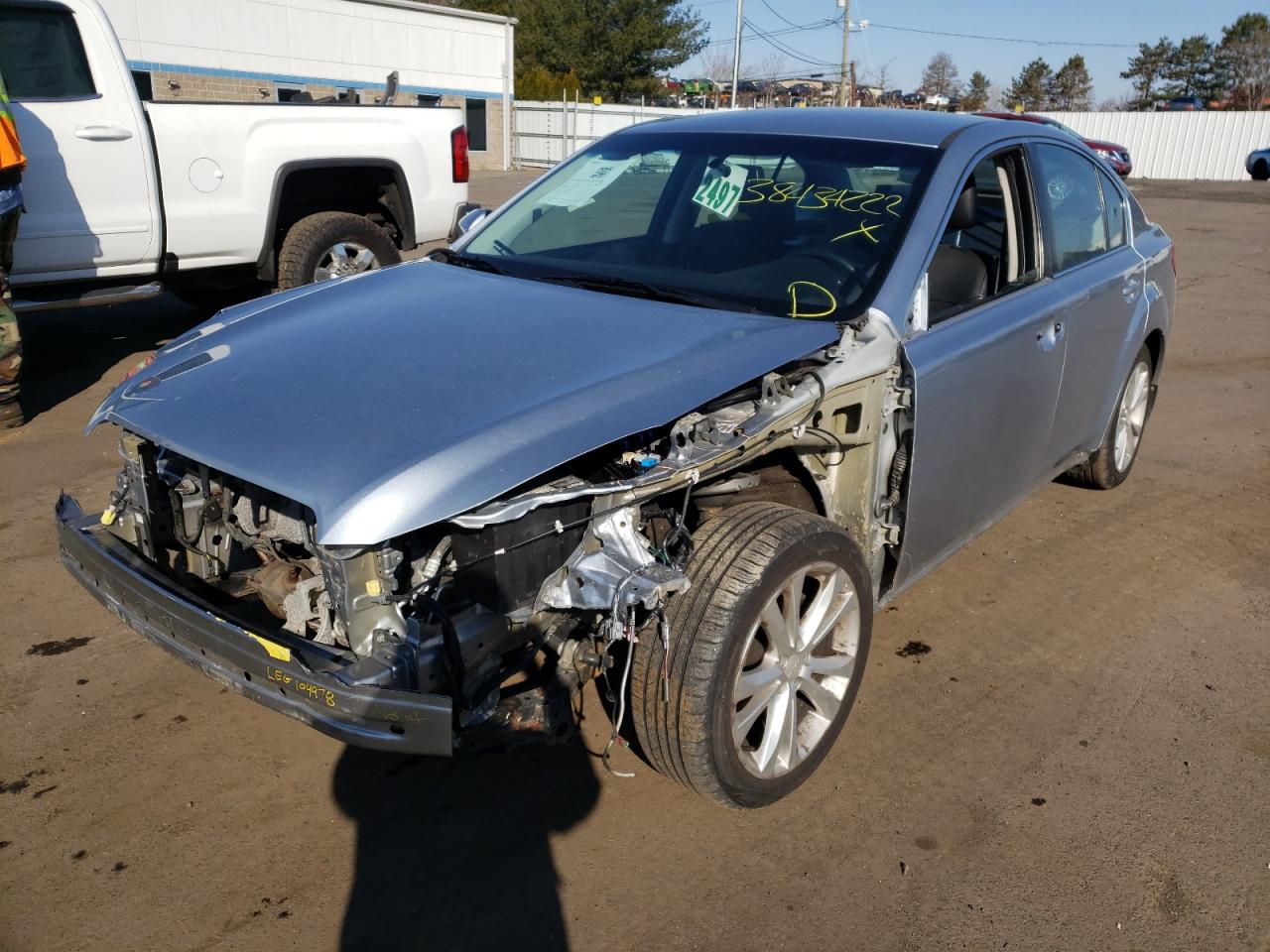Photo 2 from auction – 2014 SUBARU LEGACY 2.5 with VIN 4S3BMCC65E3024315