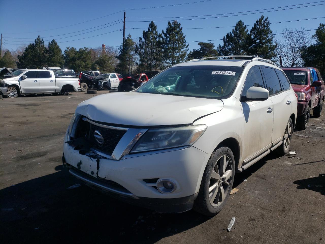 Photo 2 from auction – 2013 NISSAN PATHFINDER with VIN 5N1AR2MM9DC669550
