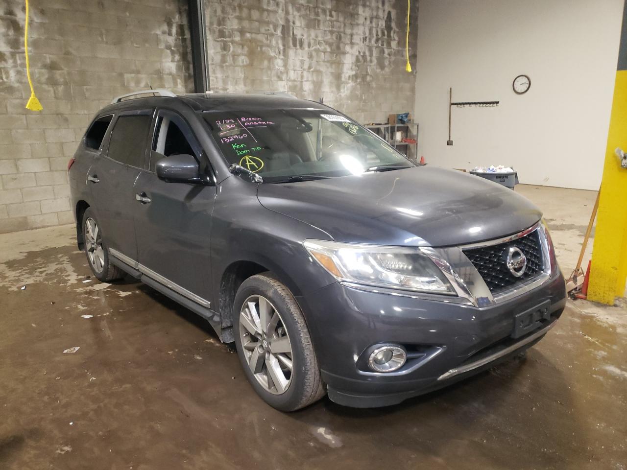 Photo 1 from auction – 2014 NISSAN PATHFINDER with VIN 5N1AR2MM8EC710915