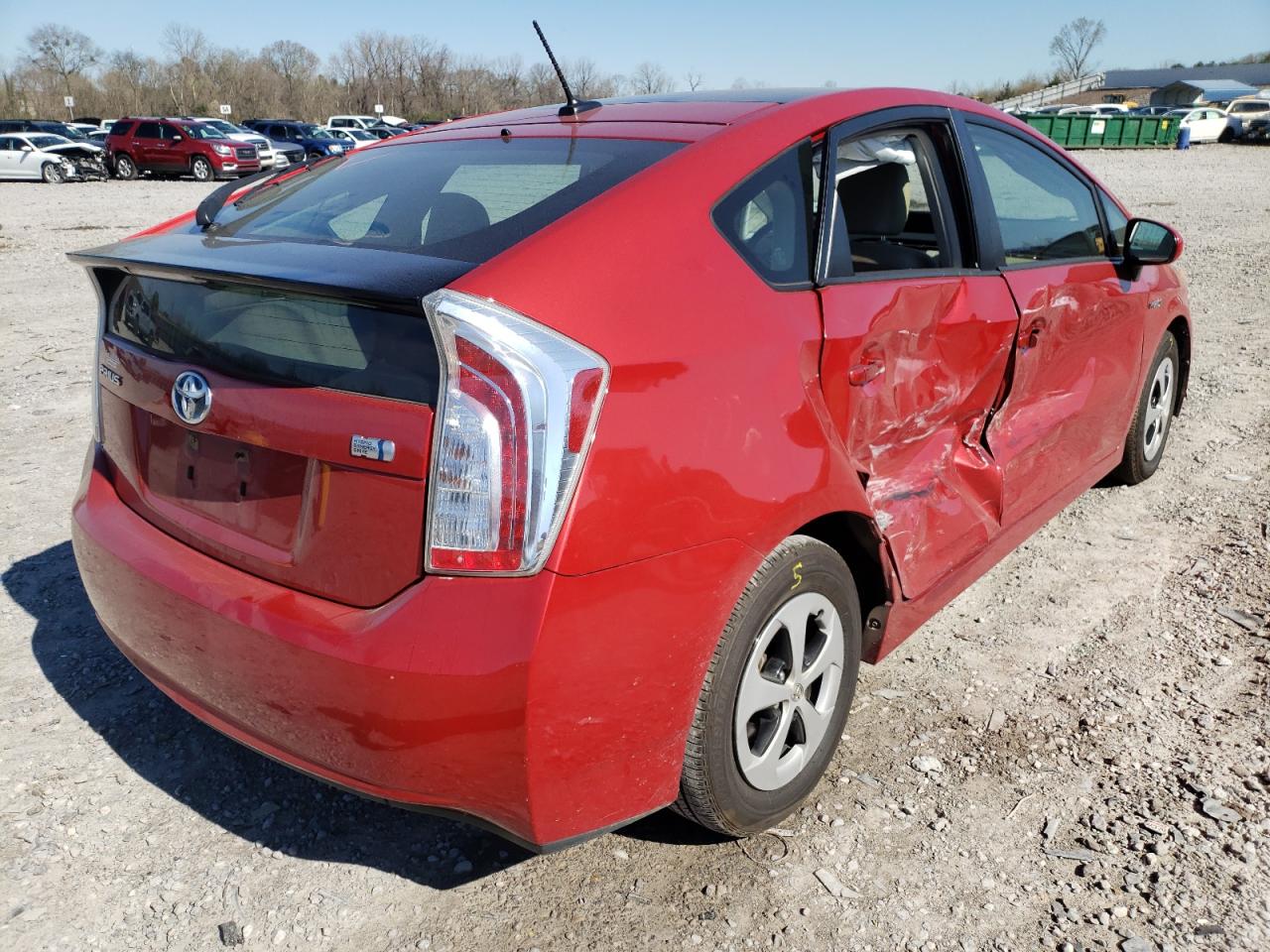 Foto 4 de la subasta – 2014 TOYOTA PRIUS con VIN JTDKN3DU8E1817162