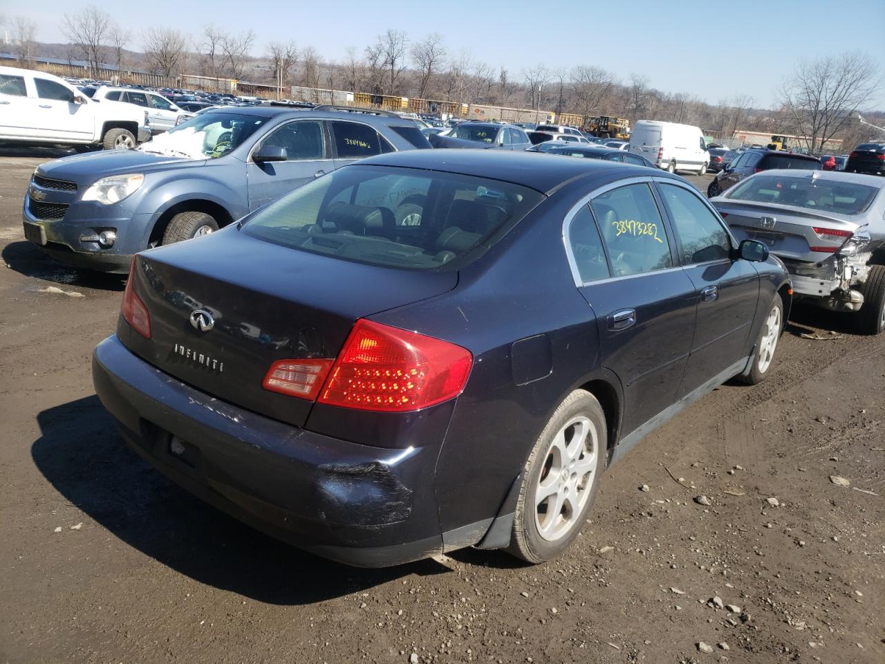 Photo 4 from auction – 2004 INFINITI G35 with VIN JNKCV51F44M709767