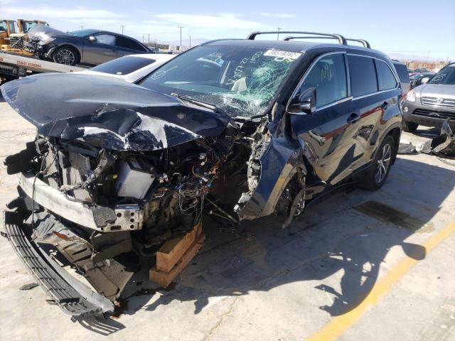Photo 2 from auction – 2018 TOYOTA HIGHLANDER with VIN 5TDJZRFHXJS537954