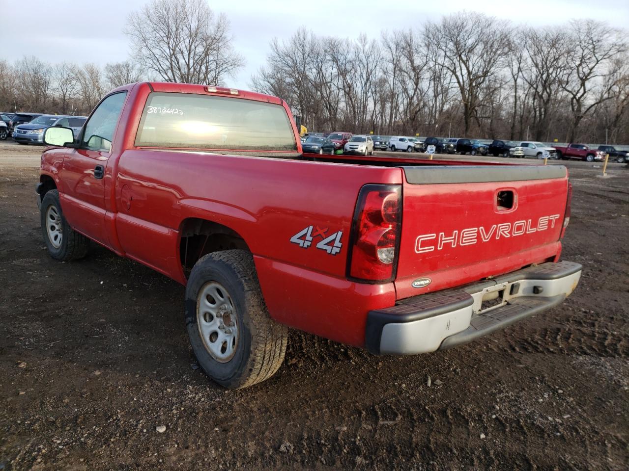 Photo 3 from auction – 2007 CHEVROLET SILVERADO with VIN 3GCEK14X77G218925