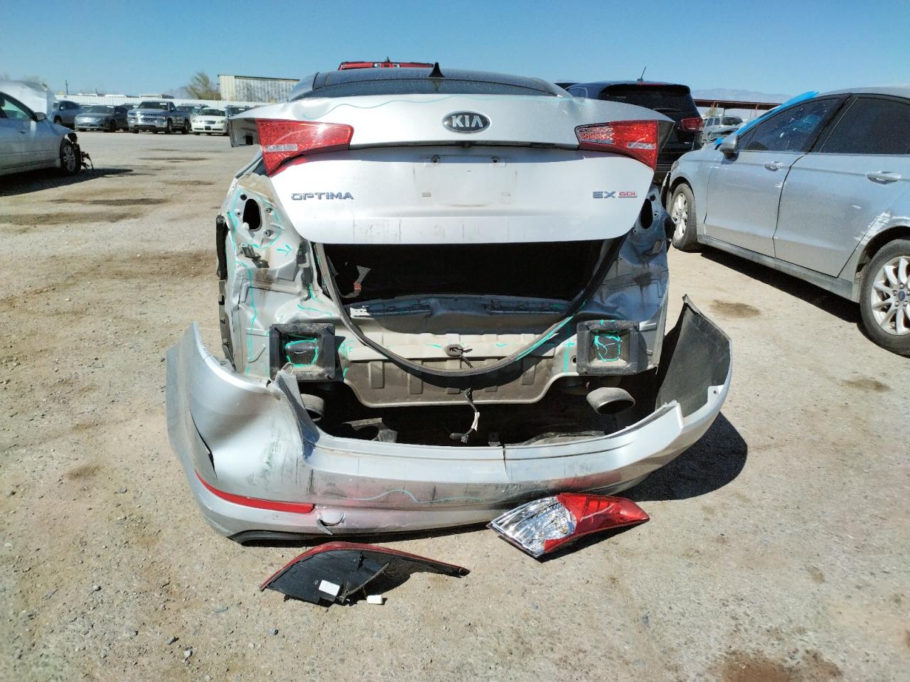 Photo 9 from auction – 2013 KIA OPTIMA EX with VIN 5XXGN4A78DG186071