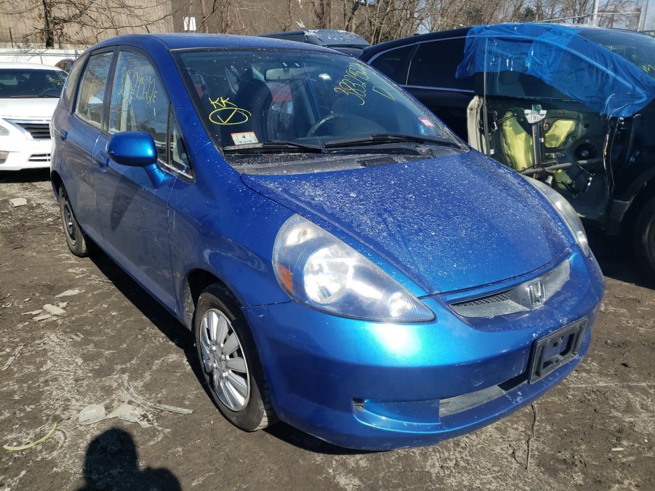 HONDA FIT 2008 with VIN JHMGD38468S056941 - Photo from auction