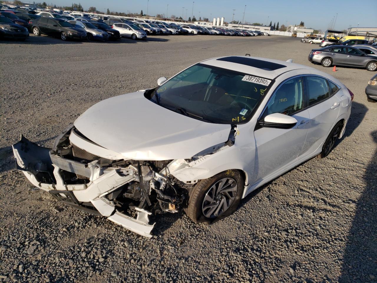 Photo 12 from auction – 2017 HONDA CIVIC EX with VIN 19XFC2F73HE219166