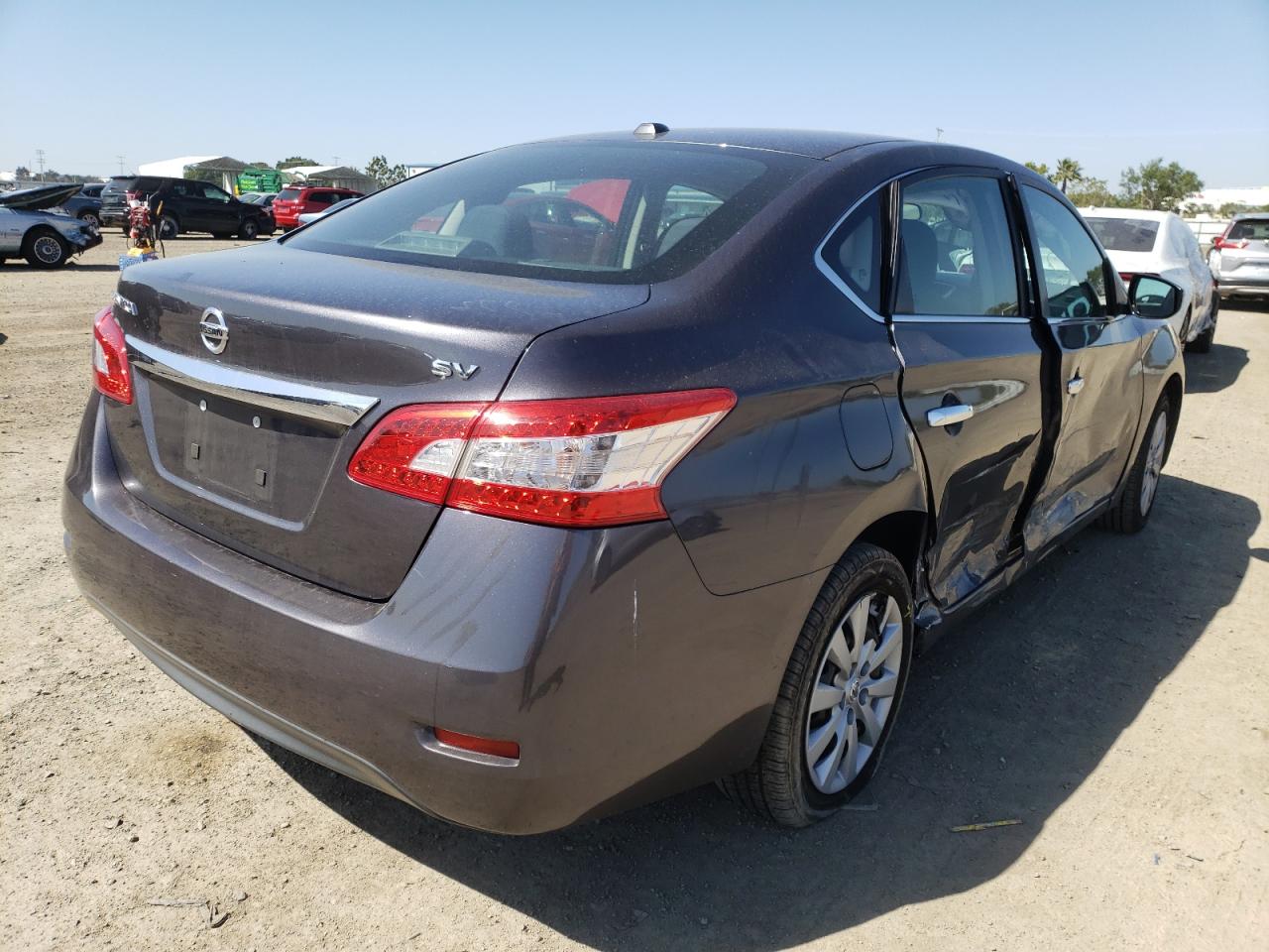 Photo 4 from auction – 2015 NISSAN SENTRA S with VIN 3N1AB7AP7FL696339