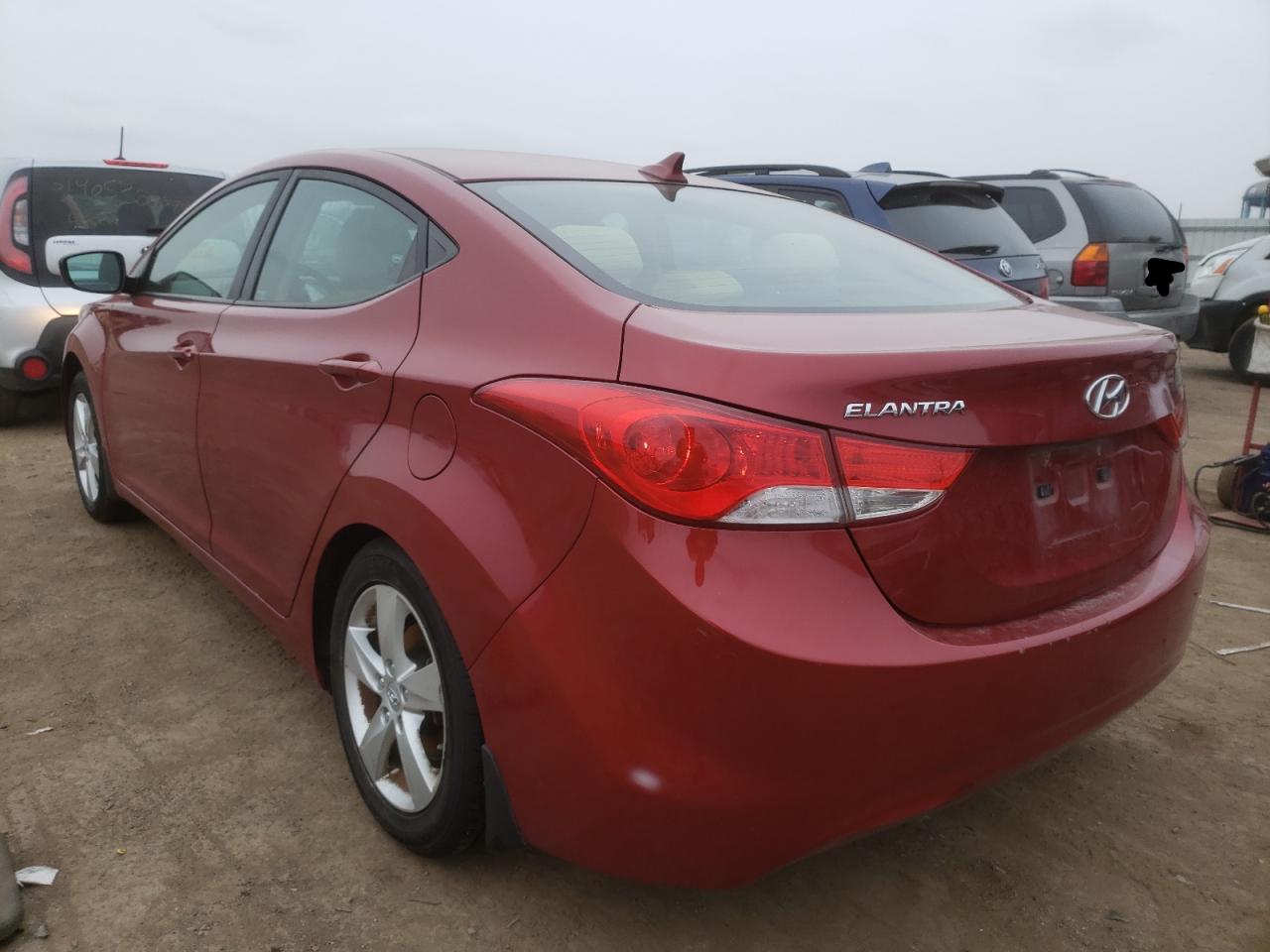Photo 3 from auction – 2012 HYUNDAI ELANTRA GL with VIN KMHDH4AE1CU466735