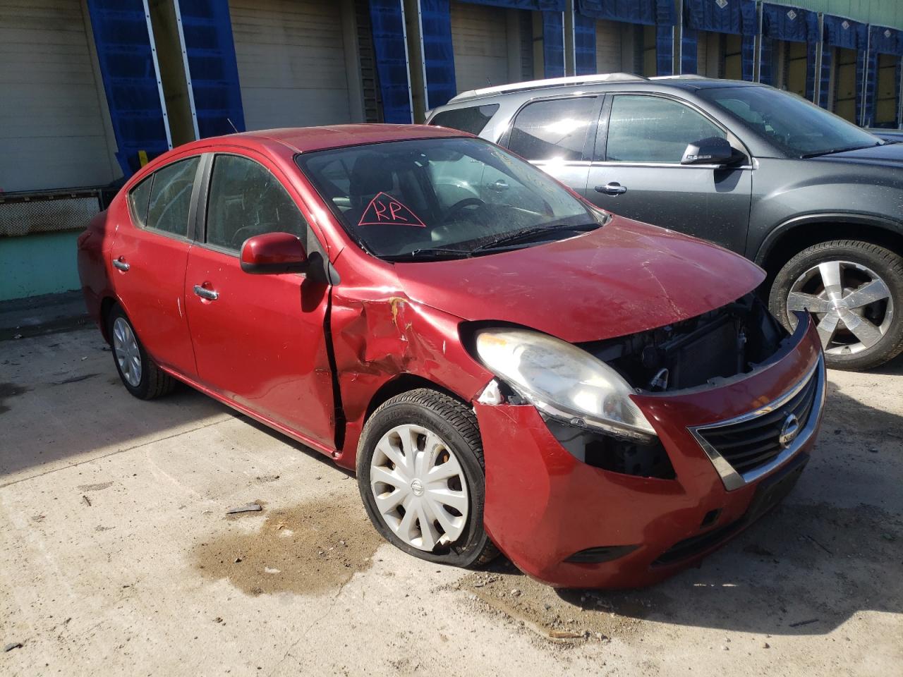 NISSAN VERSA S 2012 with VIN 3N1CN7AP2CL928342 - Photo from auction
