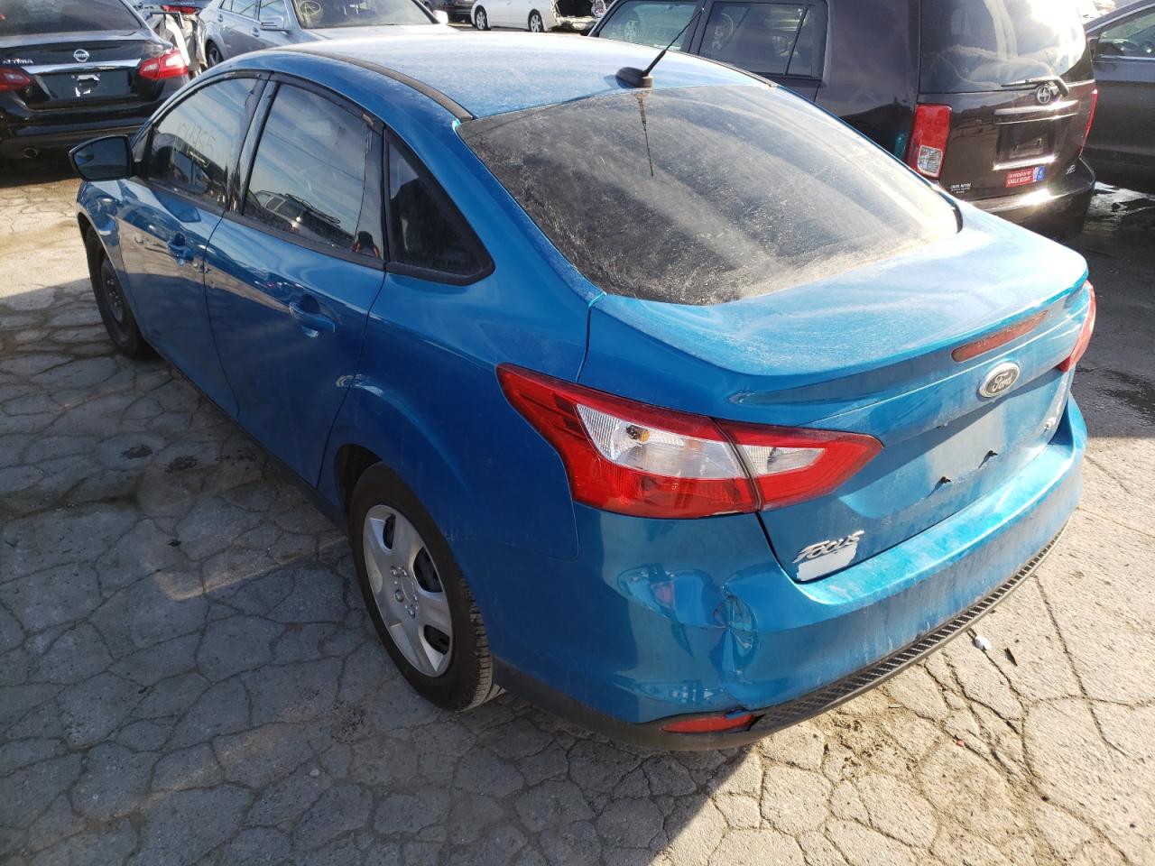 Photo 3 from auction – 2012 FORD FOCUS SE with VIN 1FAHP3F21CL310790