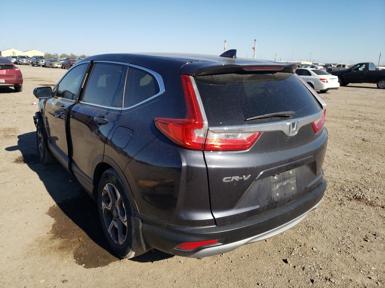 Photo 3 from auction – 2017 HONDA CR-V EX with VIN 7FARW1H58HE031624