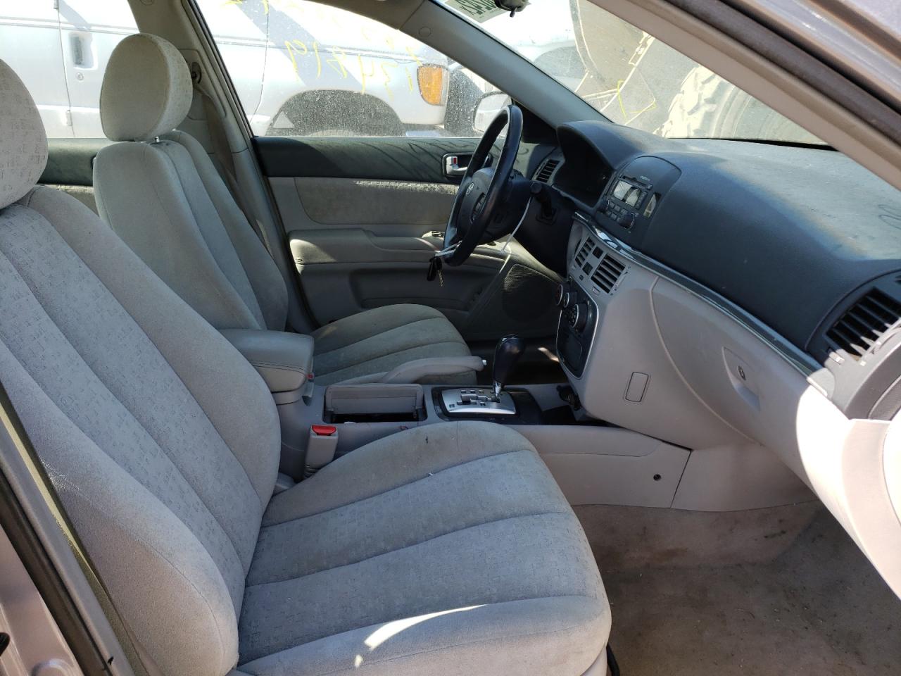 Photo 5 from auction – 2006 HYUNDAI SONATA GLS with VIN 5NPEU46F76H134819