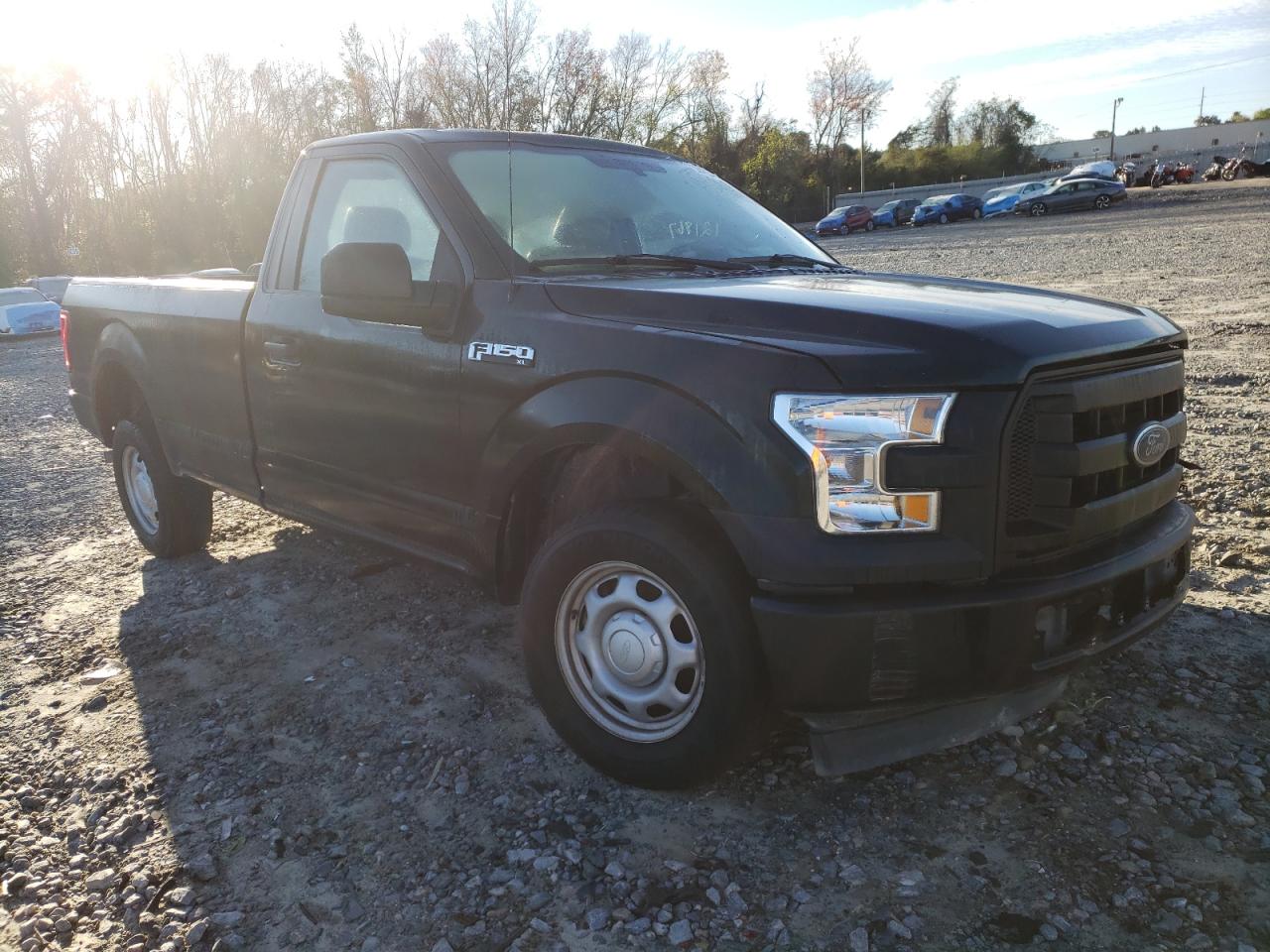 FORD F150 2017 with VIN 1FTMF1C86HKC93457 - Photo from auction