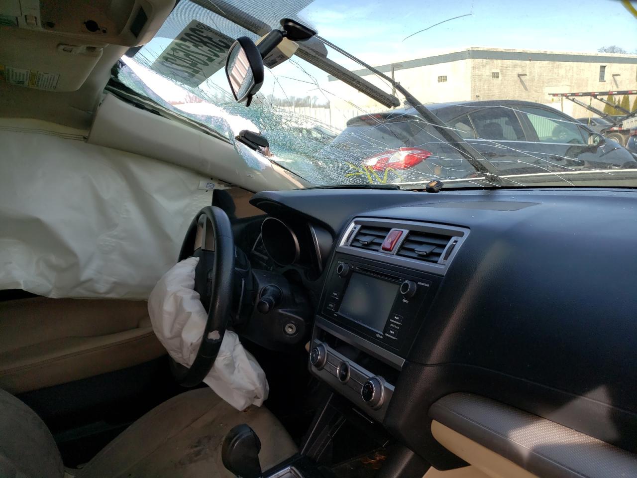 Photo 9 from auction – 2016 SUBARU LEGACY 2.5 with VIN 4S3BNAA66G3009054