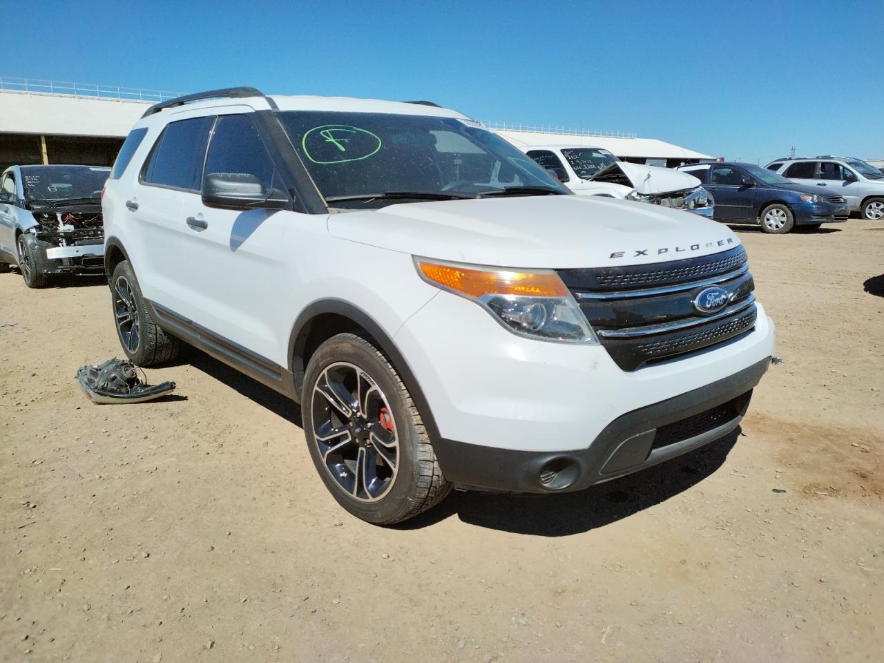 FORD EXPLORER 2013 with VIN 1FM5K8B88DGA46900 - Photo from auction