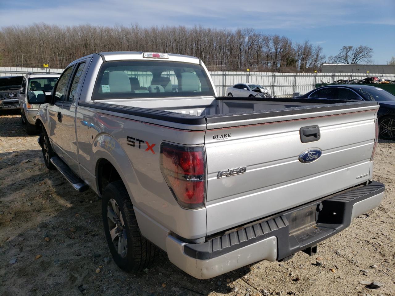 Photo 3 from auction – 2013 FORD F150 SUPER with VIN 1FTFX1CF1DKE74254