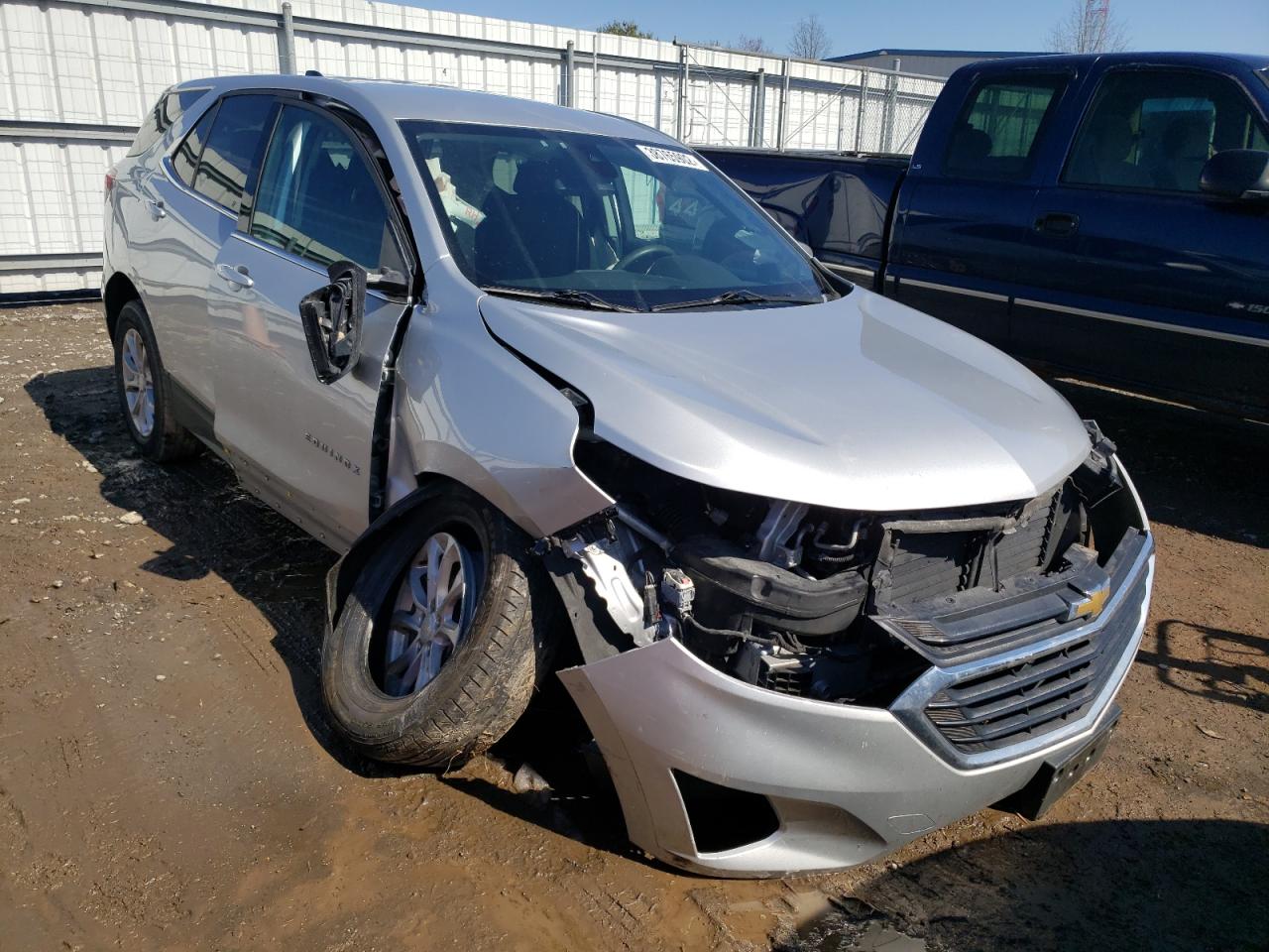 CHEVROLET EQUINOX LT 2020 with VIN 3GNAXUEV2LS560554 - Photo from auction