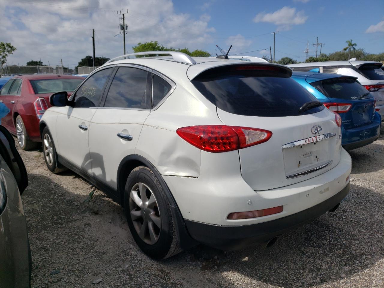 Photo 3 from auction – 2008 INFINITI EX35 with VIN JNKAJ09E98M305418