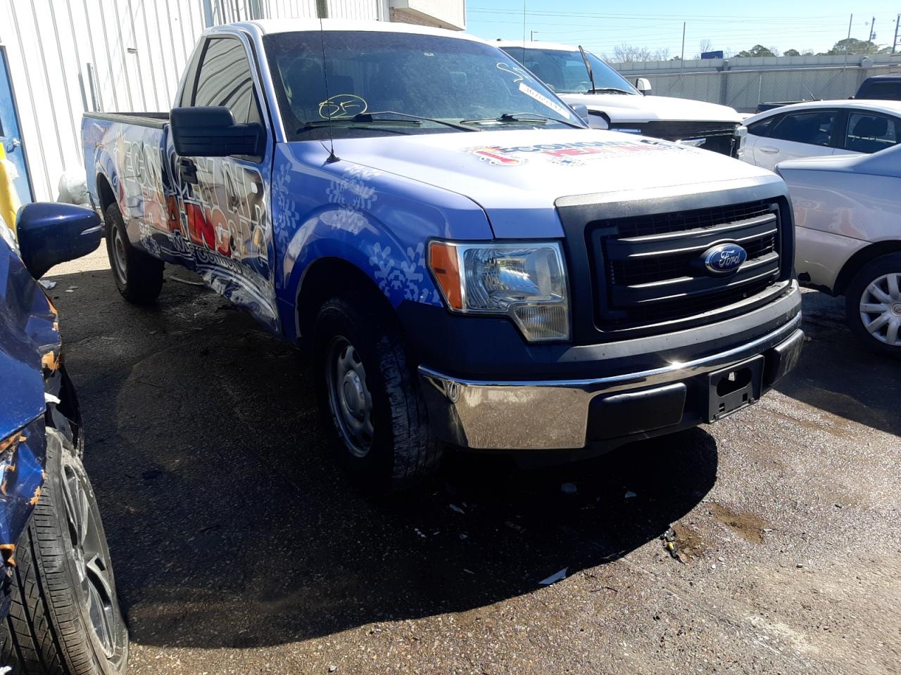 FORD F150 2013 with VIN 1FTMF1CM0DKD65809 - Photo from auction