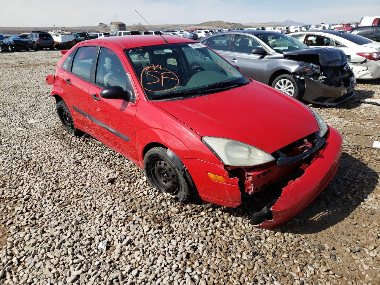 FORD FOCUS LX 2002 with VIN 1FAFP33P12W222830 - Photo from auction