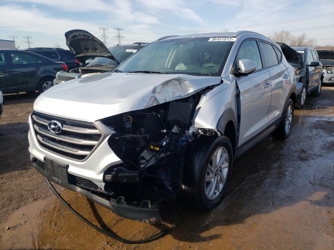 Photo 2 from auction – 2016 HYUNDAI TUCSON LIM with VIN KM8J3CA41GU154018
