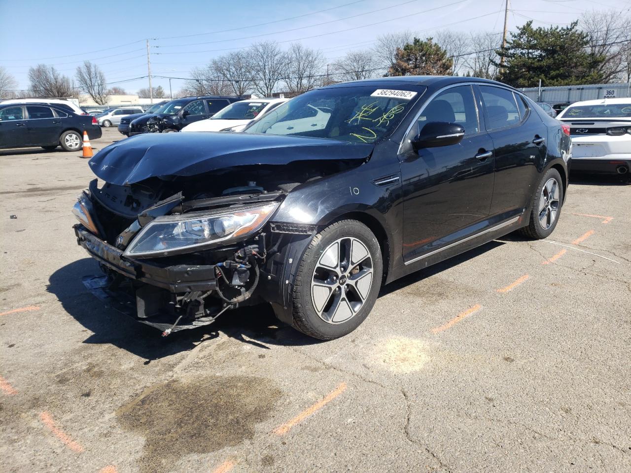 Photo 2 from auction – 2012 KIA OPTIMA HYB with VIN KNAGM4AD8C5027642