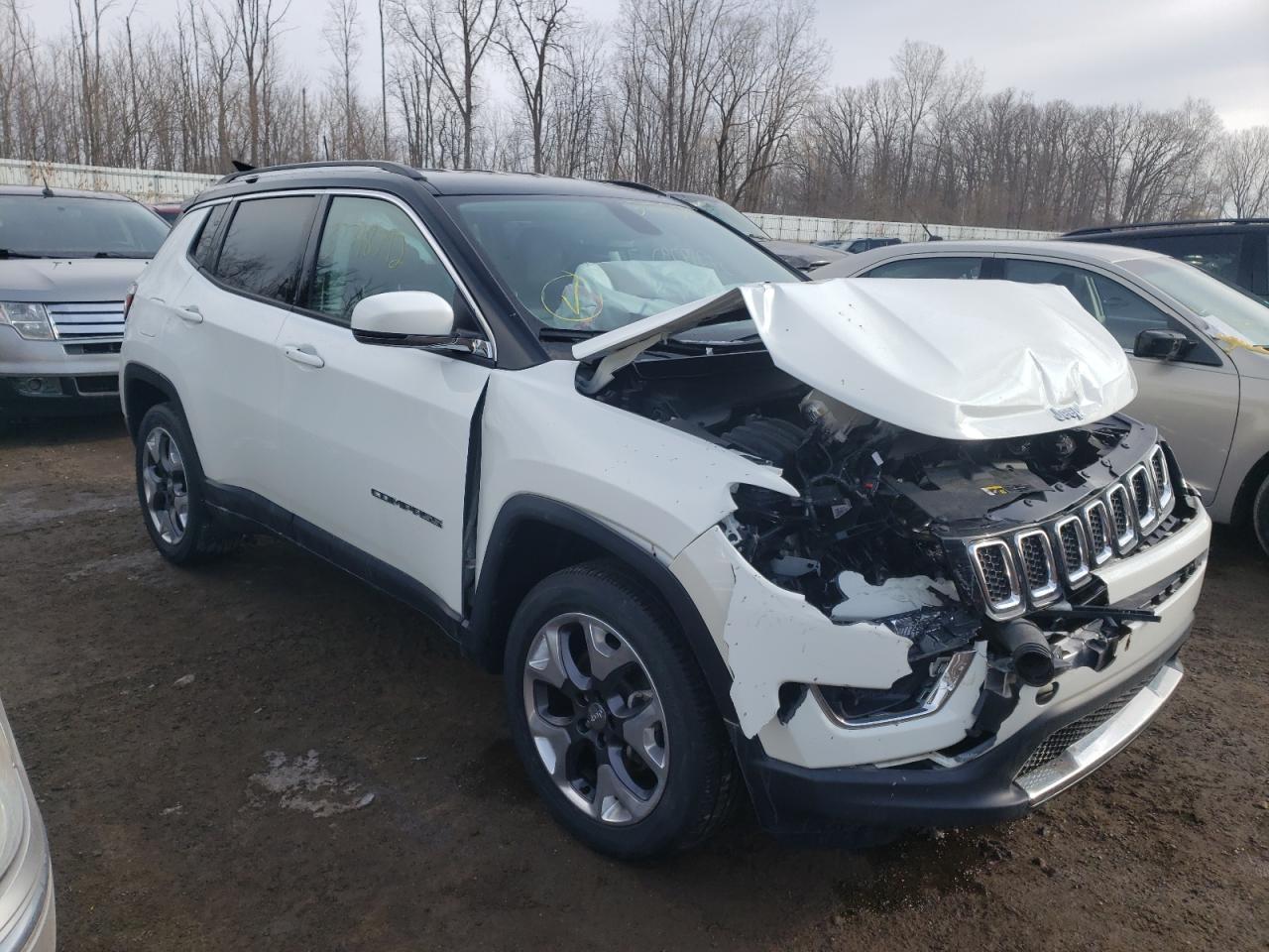 JEEP COMPASS LI 2019 with VIN 3C4NJDCB5KT812522 - Photo from auction