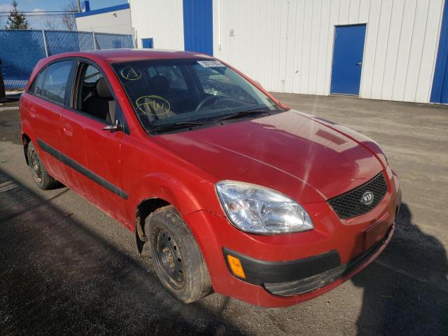 KIA RIO 5 SX 2009 with VIN KNADE243196563732 - Photo from auction