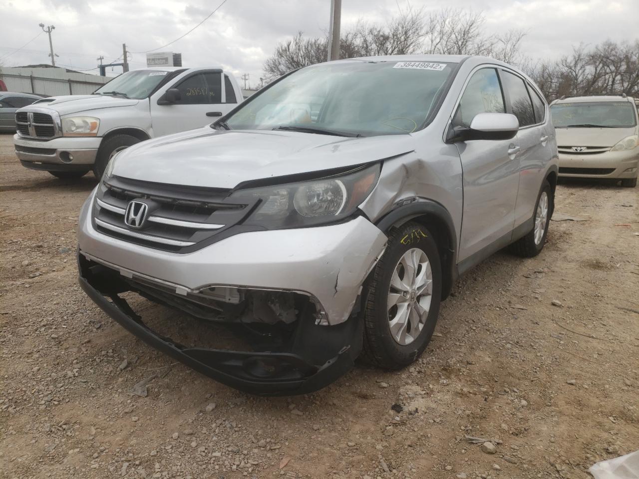 Photo 2 from auction – 2014 HONDA CR-V EX with VIN 2HKRM3H53EH537968