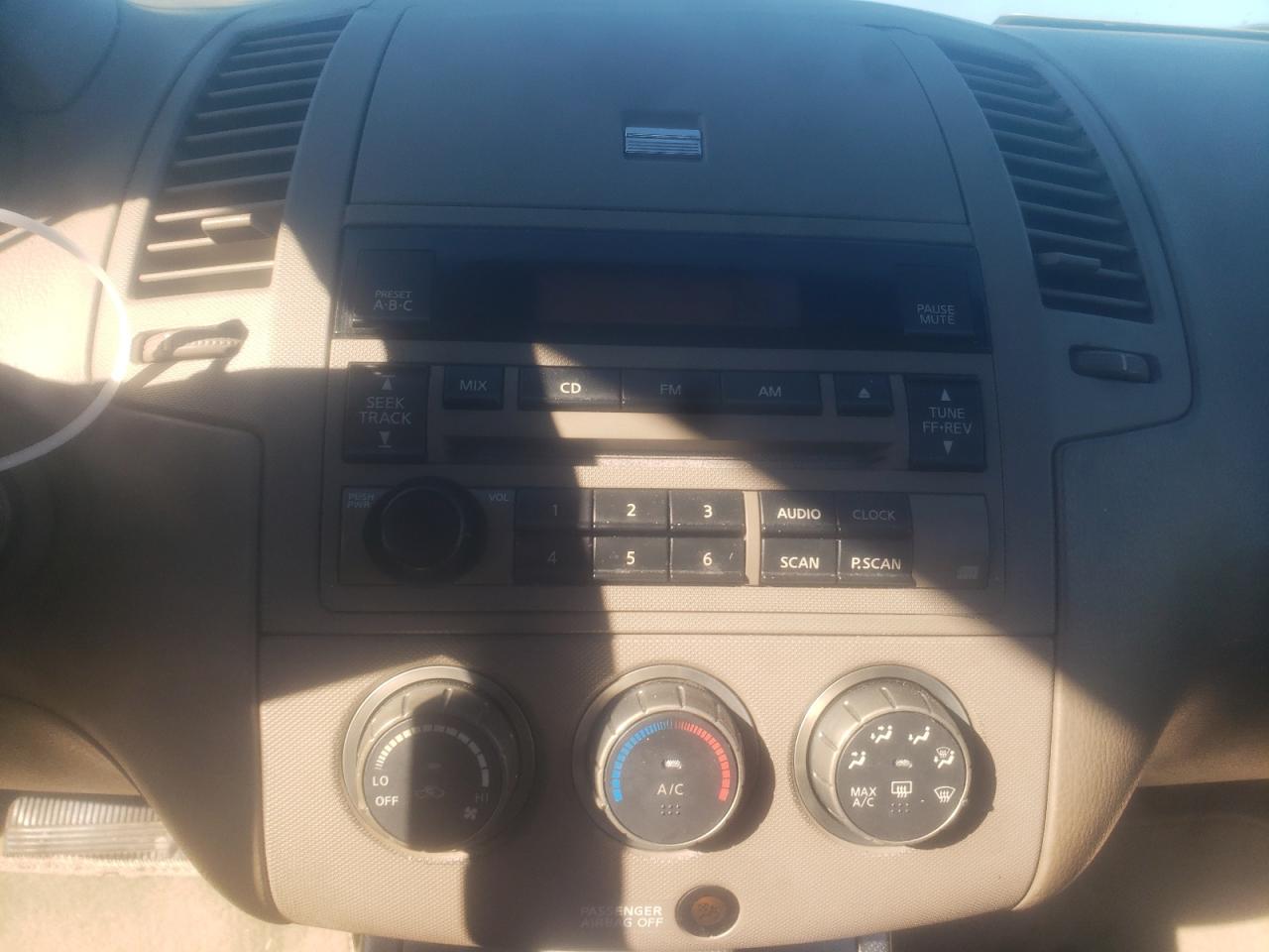 Photo 9 from auction – 2006 NISSAN ALTIMA S with VIN 1N4AL11D36C135487