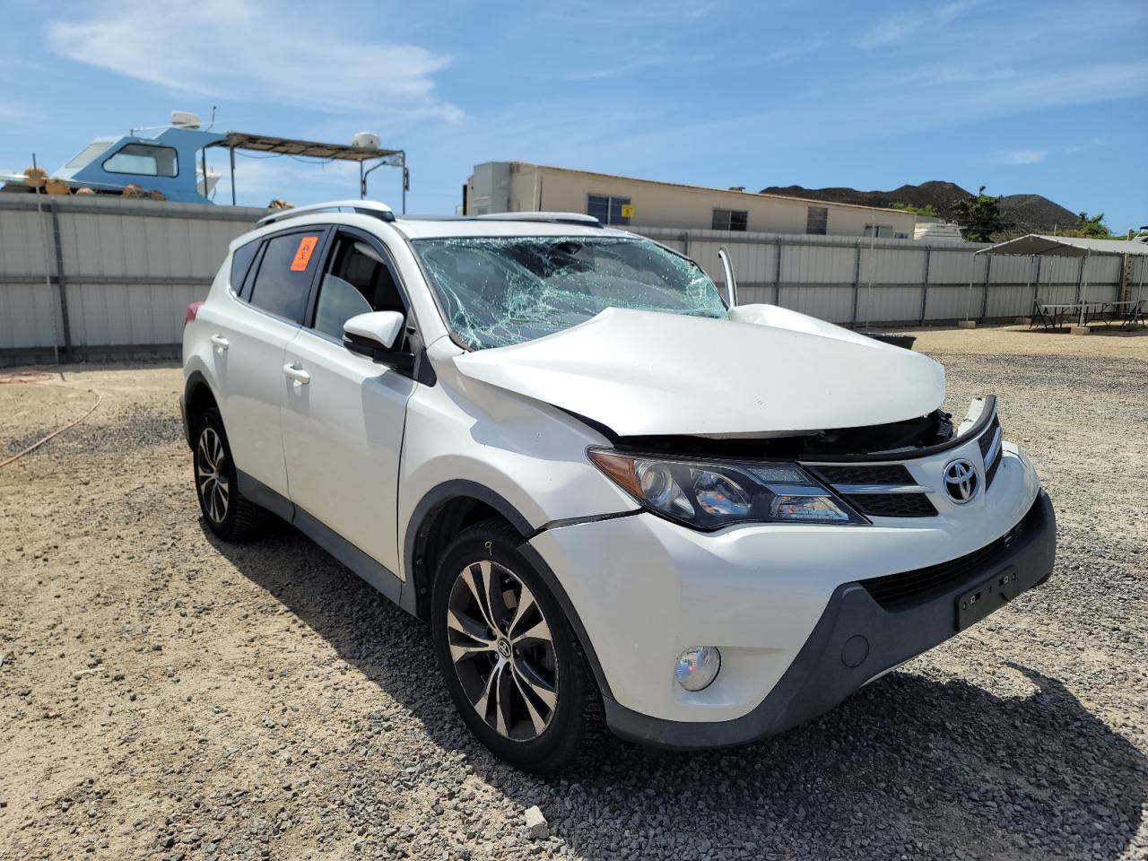 TOYOTA RAV4 LIMIT 2015 with VIN JTMYFREVXFD058550 - Photo from auction