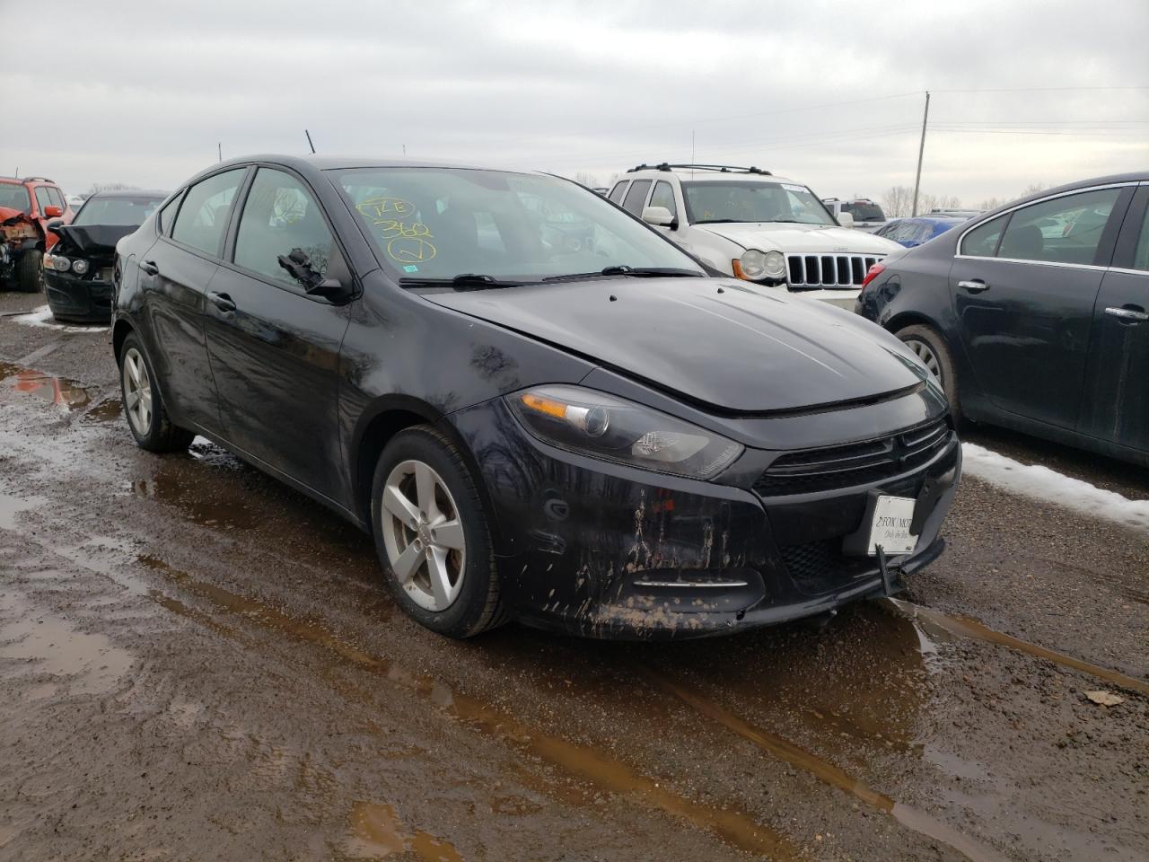 DODGE DART SXT 2015 with VIN 1C3CDFBB9FD415682 - Photo from auction