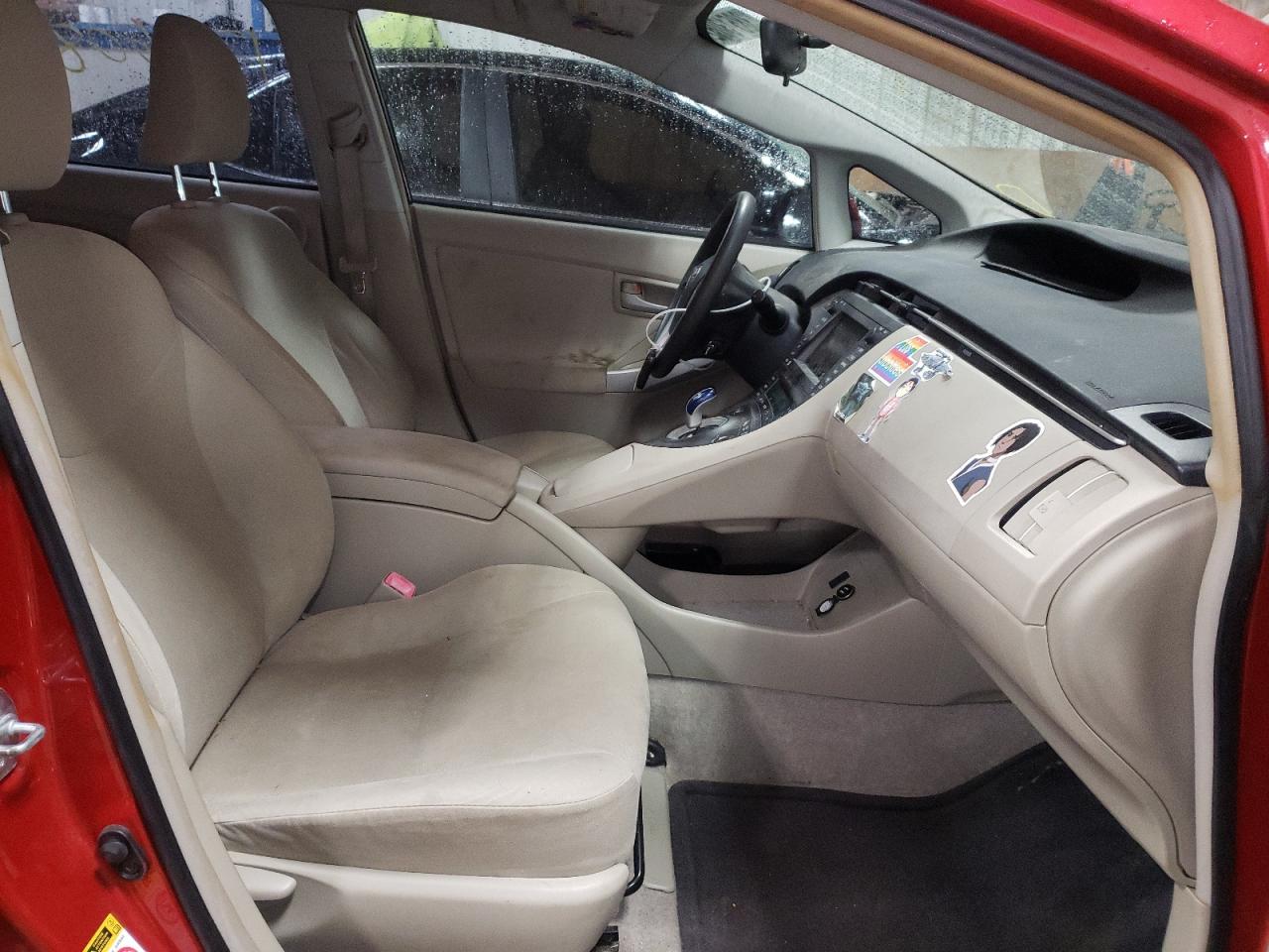 Photo 5 from auction – 2010 TOYOTA PRIUS with VIN JTDKN3DU5A0193661