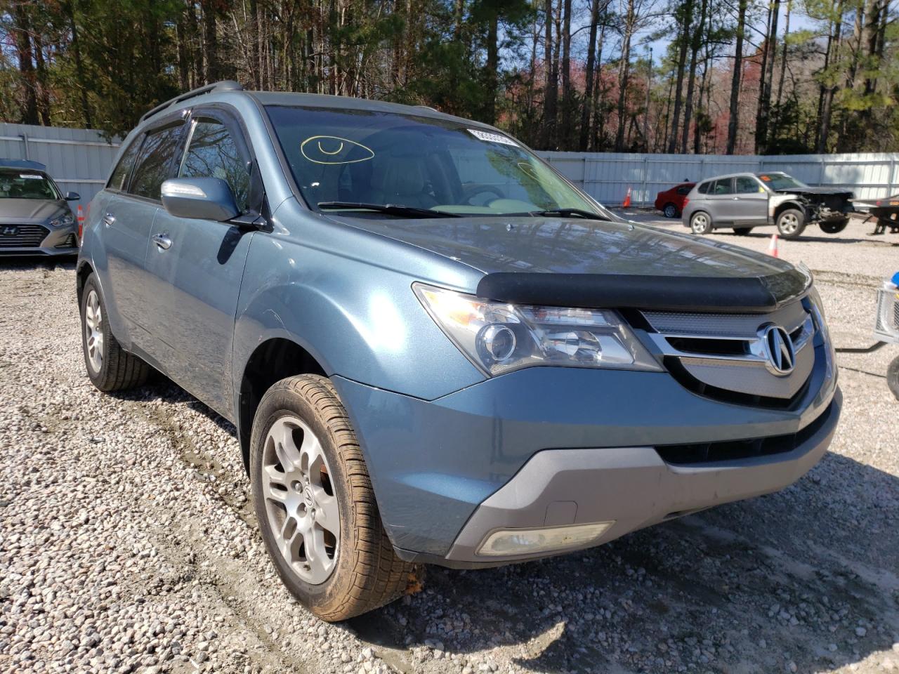 ACURA MDX 2008 with VIN 2HNYD28298H520997 - Photo from auction