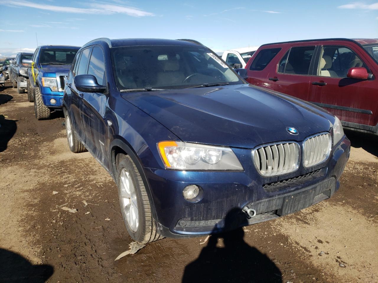 BMW X3 XDRIVE2 2013 with VIN 5UXWX9C59D0A26749 - Photo from auction