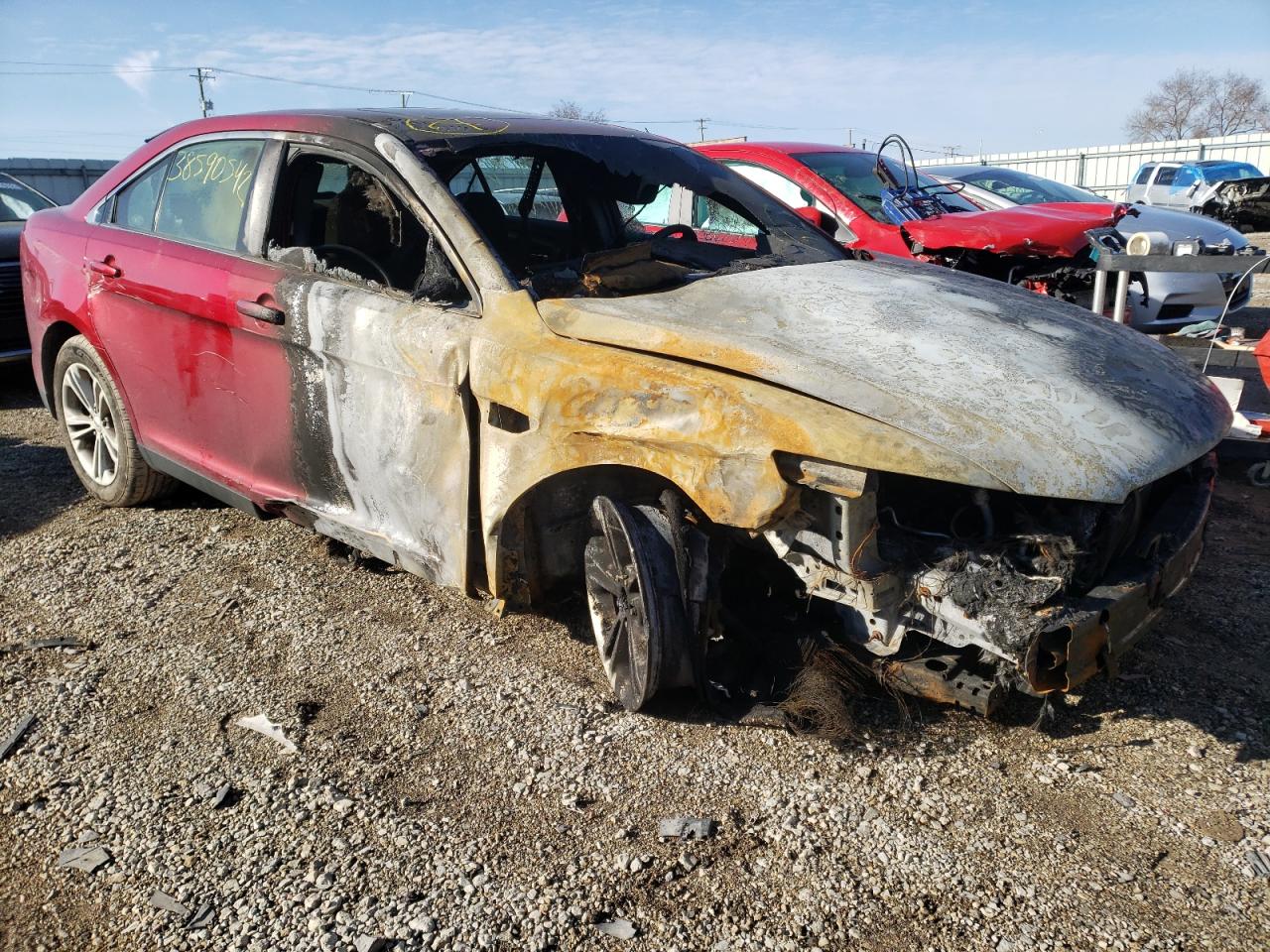 FORD TAURUS SEL 2014 with VIN 1FAHP2E89EG133207 - Photo from auction