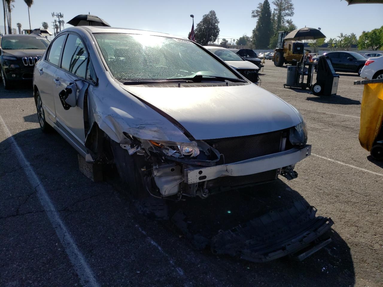 HONDA CIVIC EXL 2010 with VIN 19XFA1F95AE055569 - Photo from auction