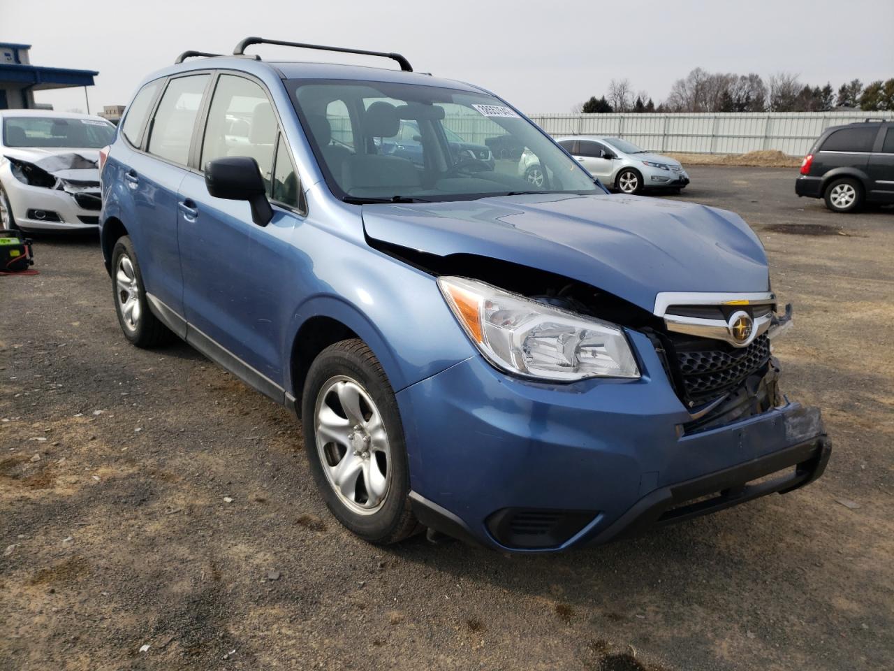 SUBARU FORESTER 2 2015 with VIN JF2SJAAC2FH528610 - Photo from auction