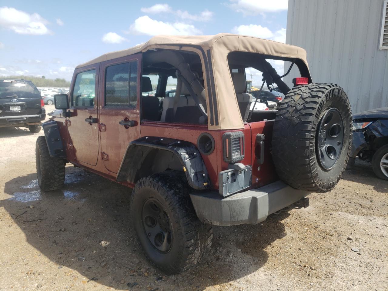 Photo 3 from auction – 2008 JEEP WRANGLER U with VIN 1J8GA69118L592795
