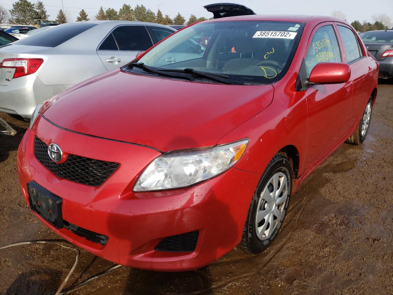 Photo 2 from auction – 2010 TOYOTA COROLLA BA with VIN 1NXBU4EE9AZ230585