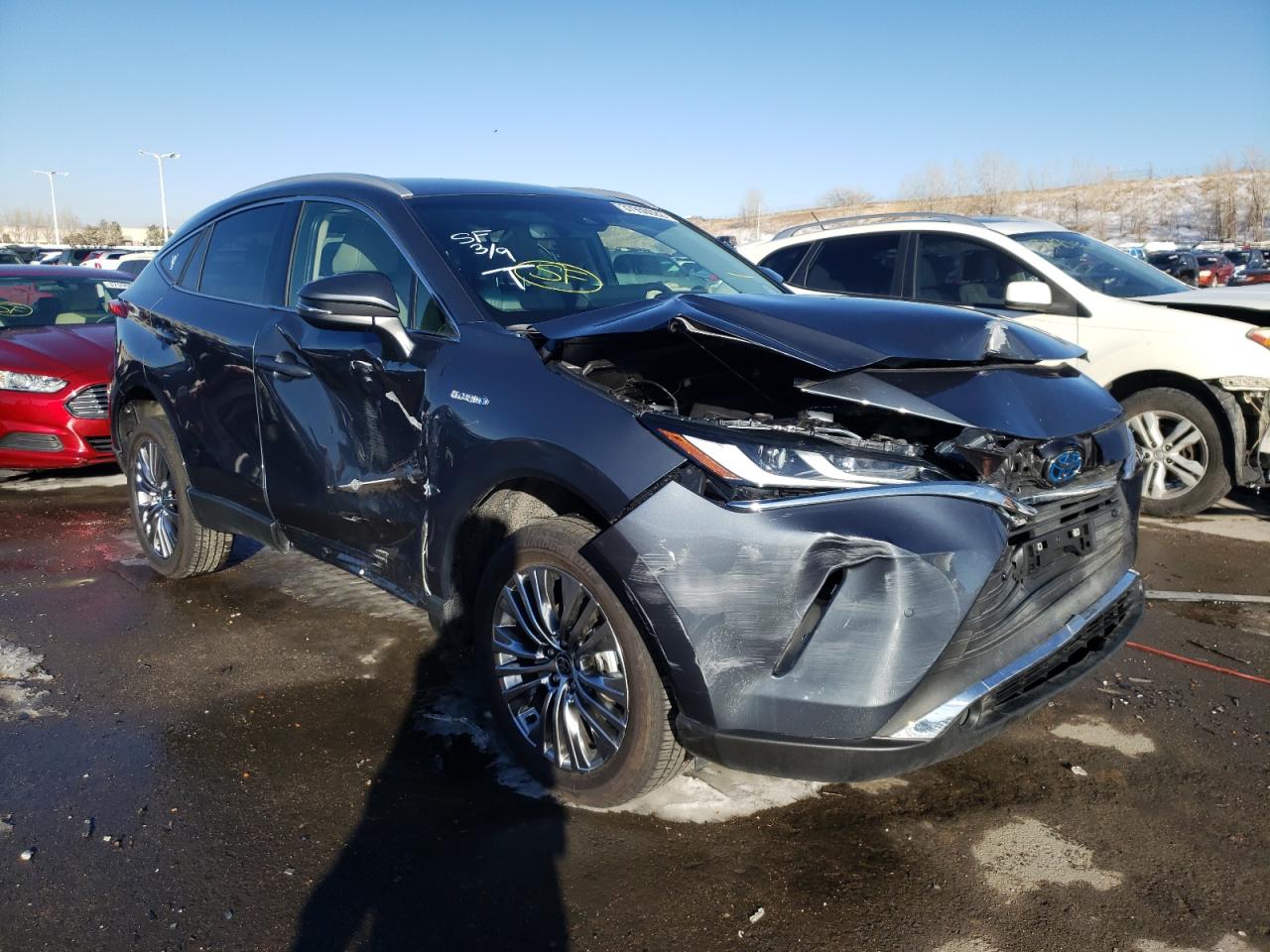TOYOTA VENZA LE 2021 with VIN JTEAAAAH8MJ078887 - Photo from auction