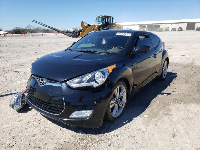 Photo 2 from auction – 2017 HYUNDAI VELOSTER with VIN KMHTC6AD5HU323713