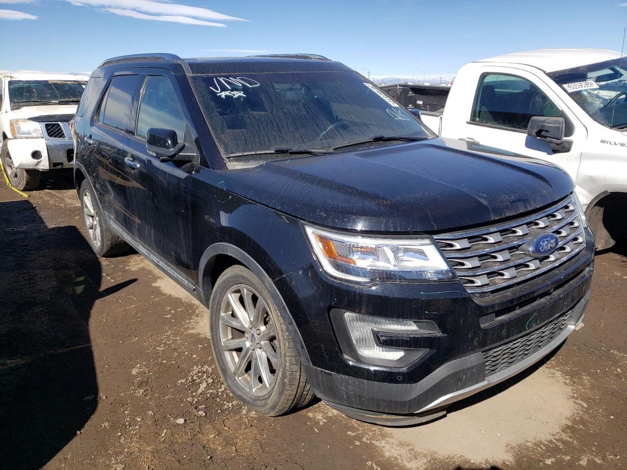 FORD EXPLORER L 2017 with VIN 1FM5K8F80HGB82275 - Photo from auction