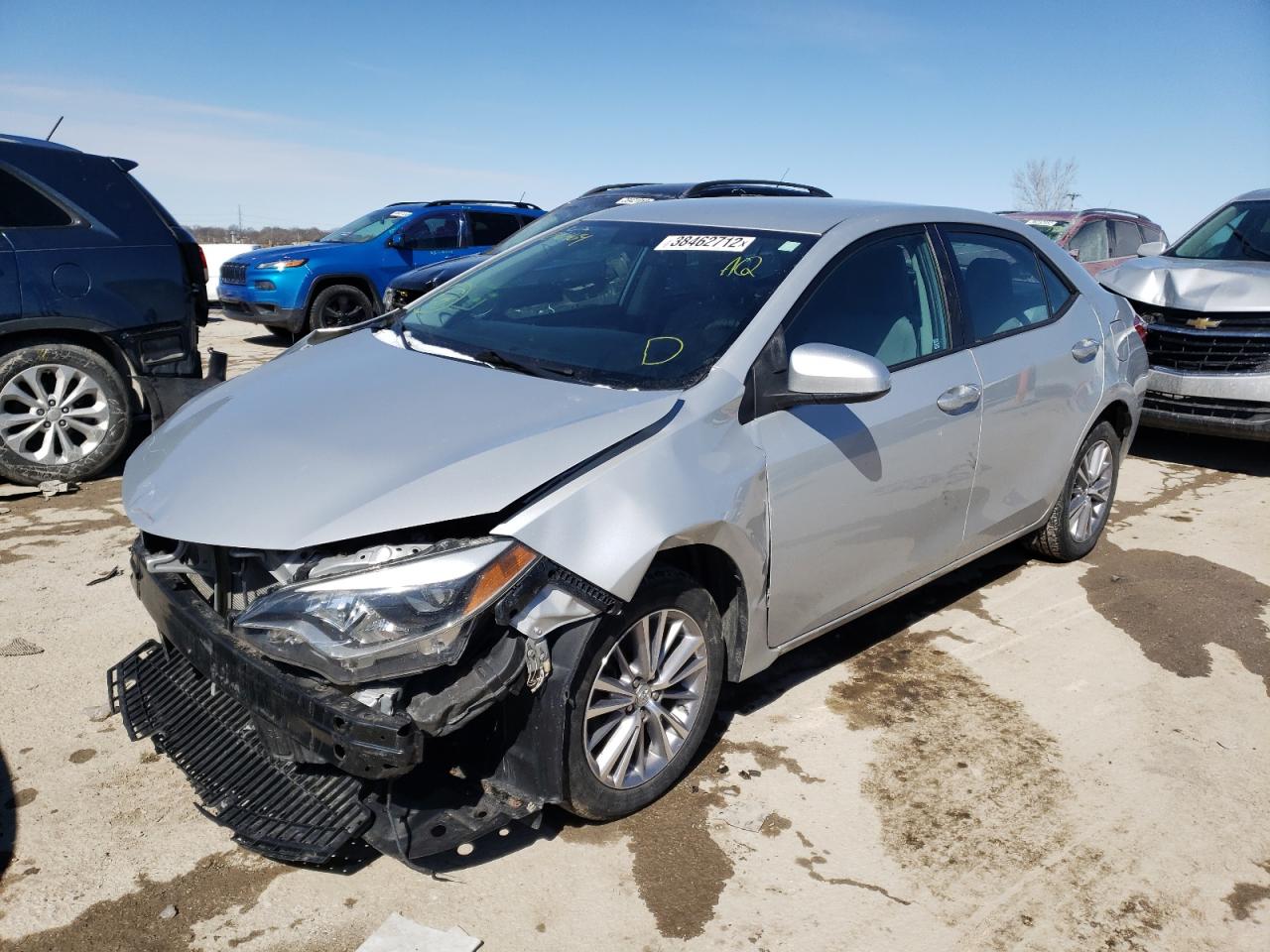 Photo 2 from auction – 2014 TOYOTA COROLLA L with VIN 2T1BURHE4EC216464