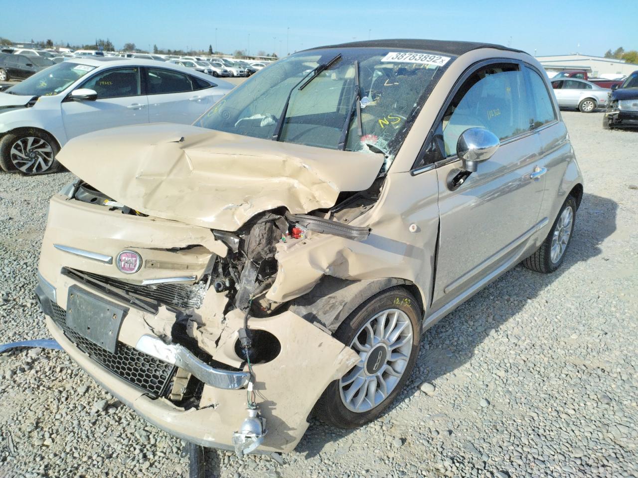 Photo 2 from auction – 2012 FIAT 500 LOUNGE with VIN 3C3CFFER1CT201018