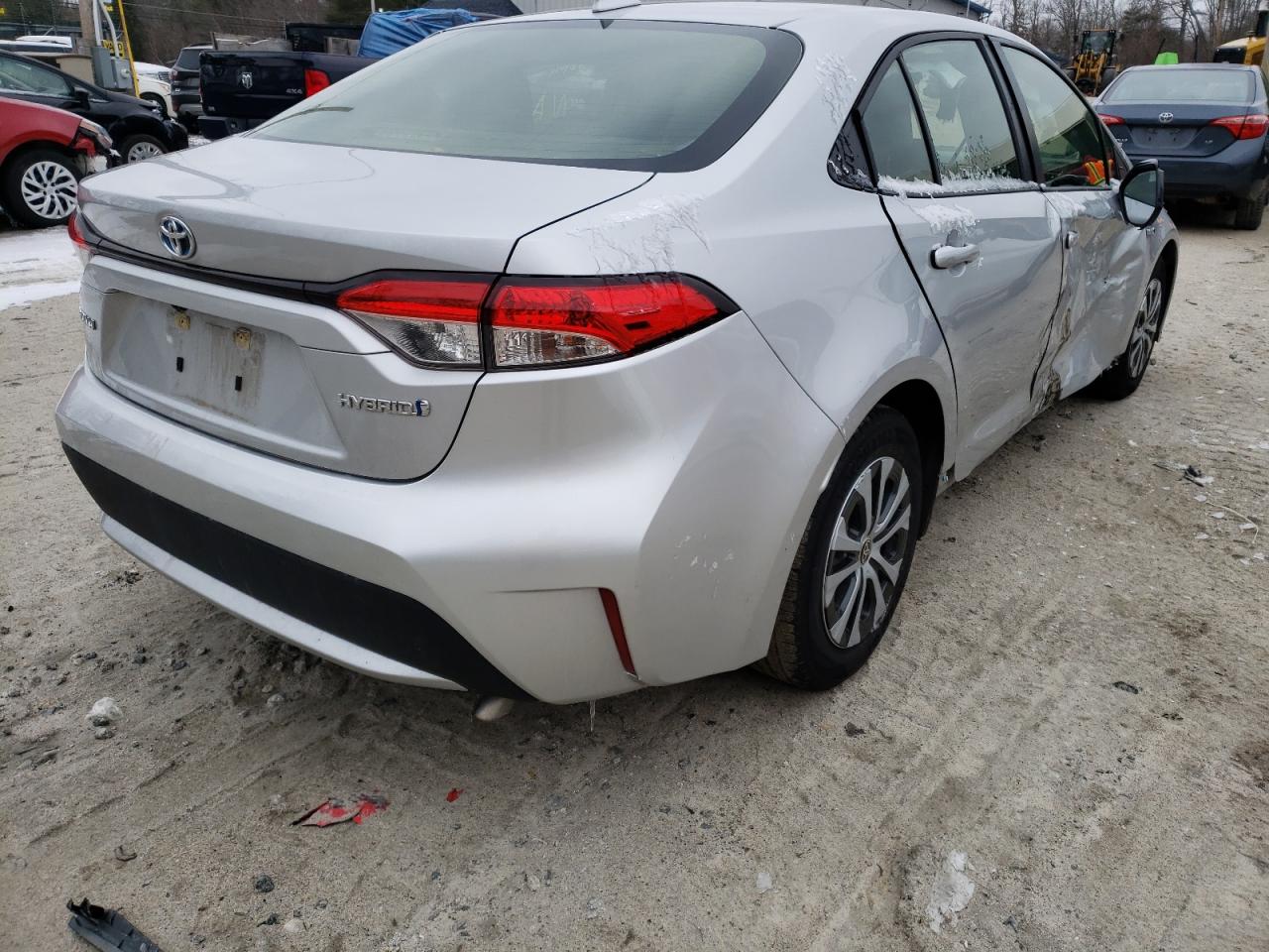 Photo 4 from auction – 2020 TOYOTA COROLLA LE with VIN JTDEBRBE5LJ019137